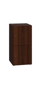 DOMINIT 22 úložná skříň 2-boxová, 917x450x400 mm, ořech královský